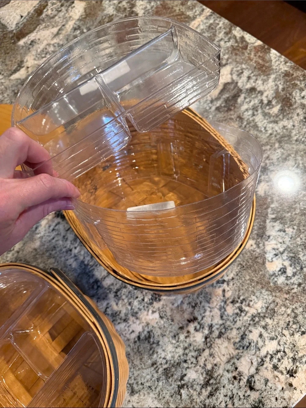 Longaberger Collector's Club Harmony Baskets - set of 2